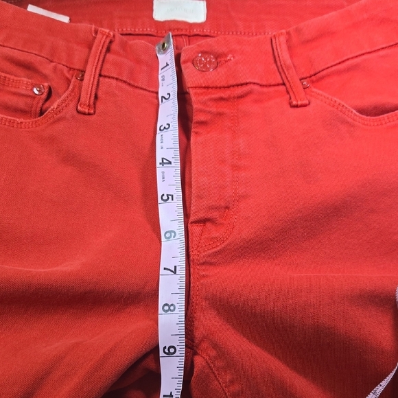 Mother Stylish Red Women's Jeans - Picture 9 of 9